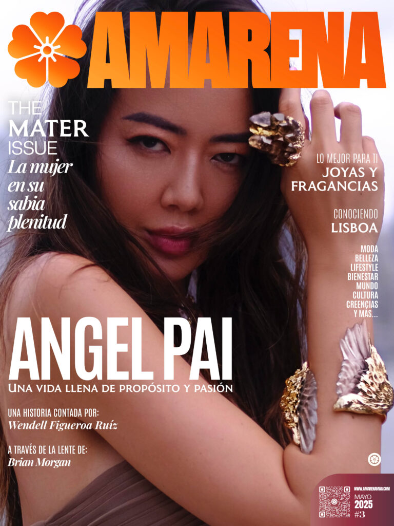 Angel Pai Amarena Magazine cover by Brian Morgan