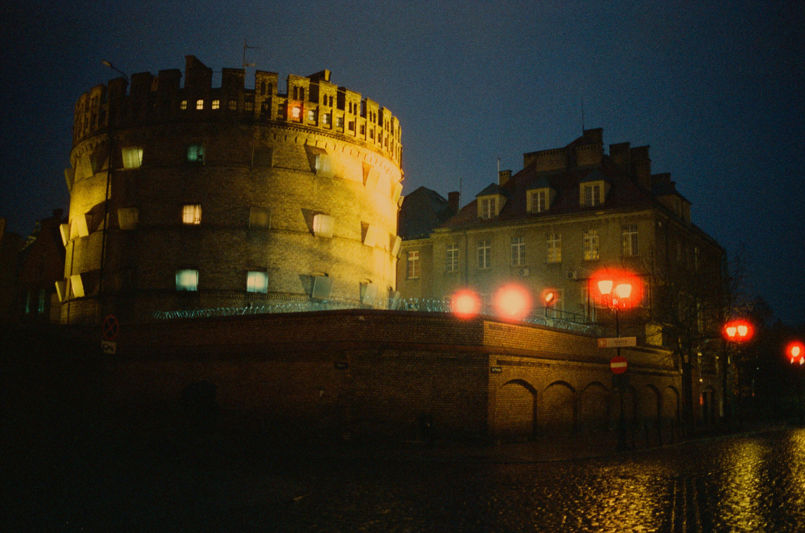 Toruń old town at night during Camerimage 2024